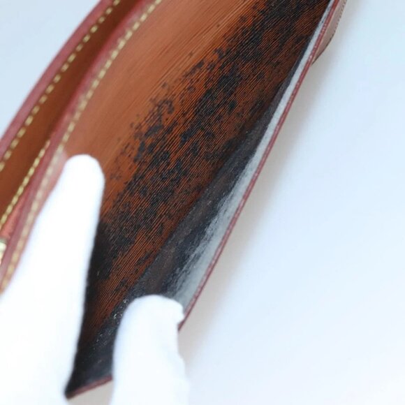 LOUIS VUITTON Epi Pochette Homme Clutch Bag Zipangu Gold M52528 LV Auth 126195 - Picture 12 of 16